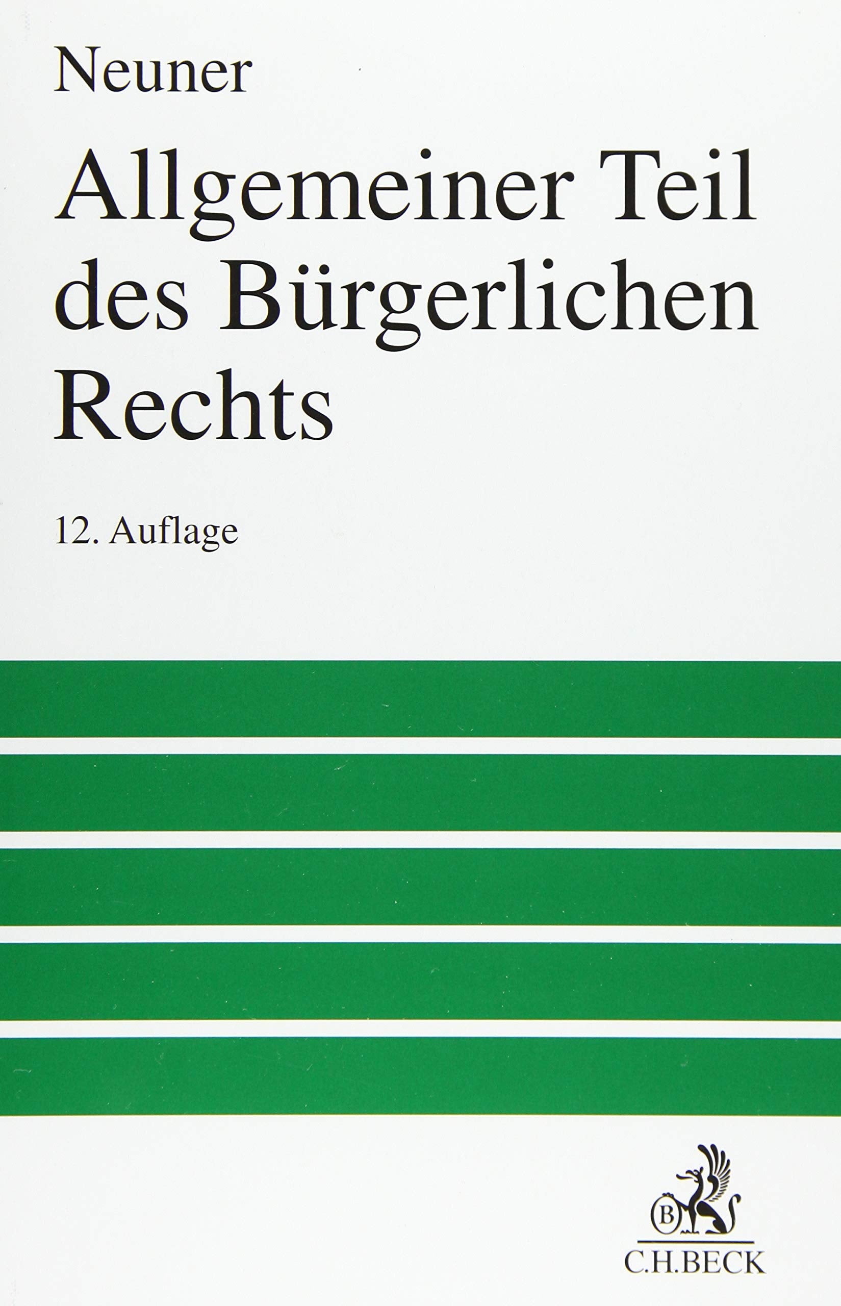 Allgemeiner Teil des Bürgerlichen Rechts Law