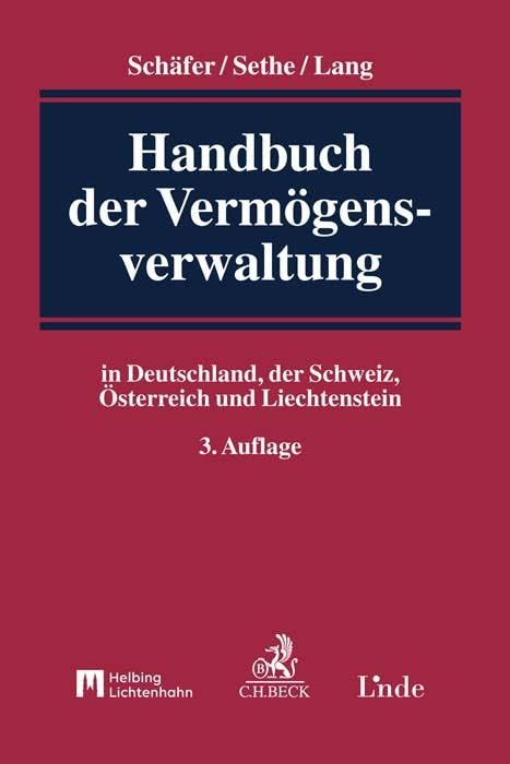Handbuch der Vermögensverwaltung: in Deutschland, der Schweiz, Österreich und Liechtenstein Law