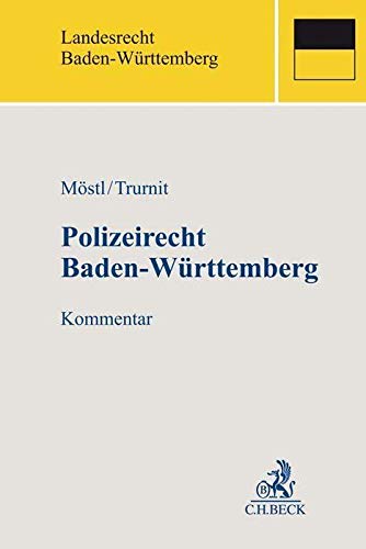 Polizeirecht Baden-Württemberg (BeckOK Landesrecht Baden-Württemberg) Law