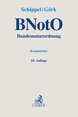 Product Image: Bundesnotarordnung