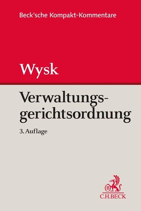 Verwaltungsgerichtsordnung (Beck'sche Kompakt-Kommentare) Law