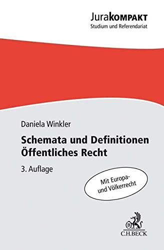 Schemata und Definitionen Öffentliches Recht Law