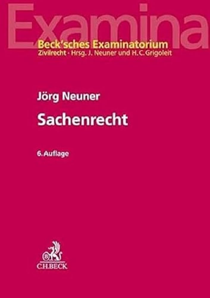 Sachenrecht Law Books