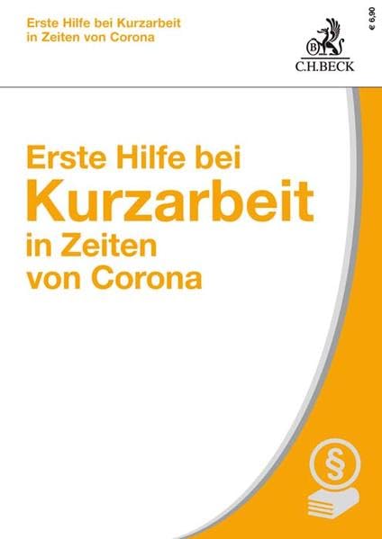 Erste Hilfe bei Kurzarbeit in Zeiten von Corona book