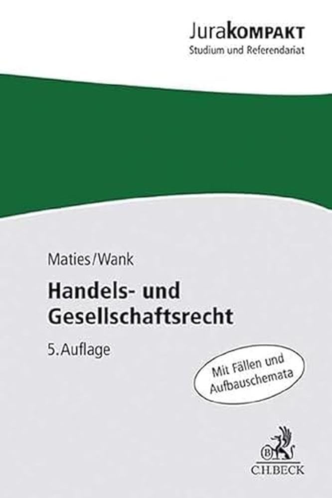 Handels- und Gesellschaftsrecht Law
