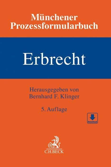 Münchener Prozessformularbuch Bd. 4: Erbrecht Law