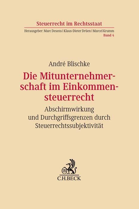 Die Mitunternehmerschaft im Einkommensteuerrecht Law