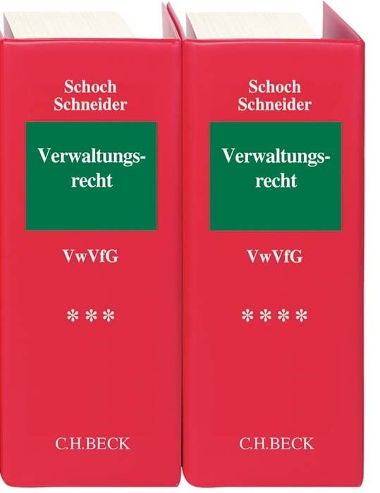 Verwaltungsrecht VwVfG: Loseblatt-Kommentar. Grundwerk zur Fortsetzung (min. 3 Ergänzungslieferungen). Rechtsstand: November 2024 Law