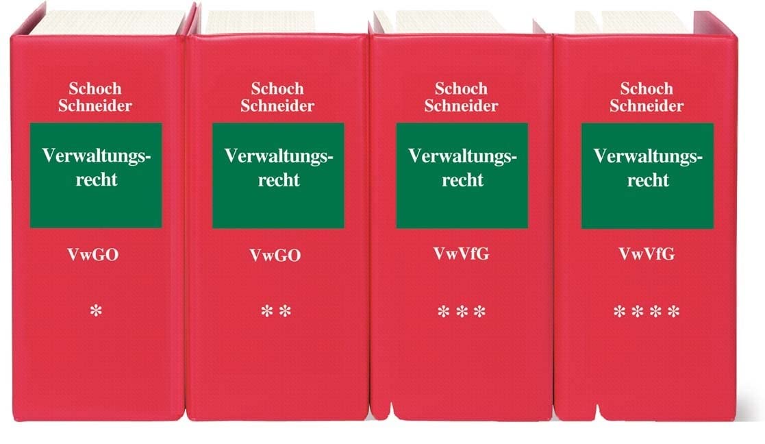 Verwaltungsrecht: VwGO + VwVfG - Grundwerk zur Fortsetzung (min. 3 Ergänzungslieferungen) Law