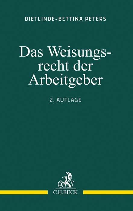 Das Weisungsrecht der Arbeitgeber Law