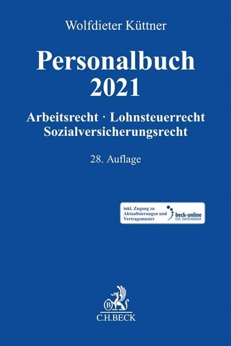 Personalbuch 2021 Law