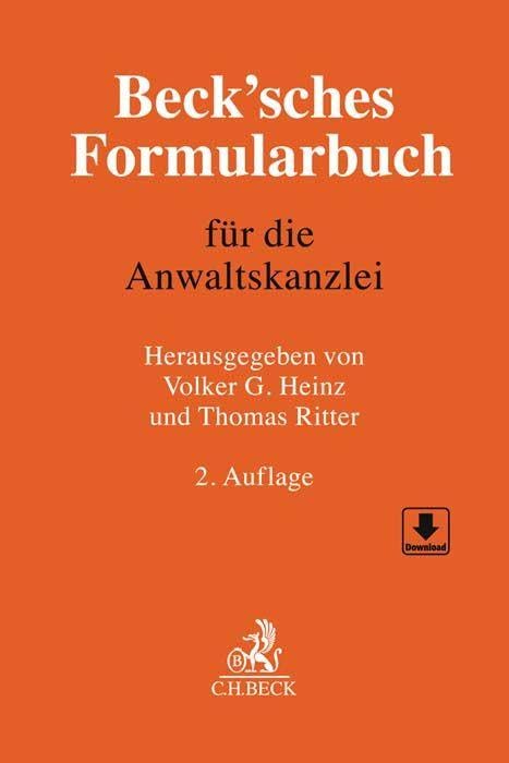 Beck'sches Formularbuch für die Anwaltskanzlei Law