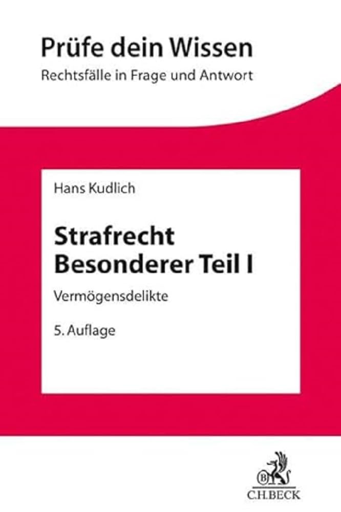 Strafrecht Besonderer Teil I Law Books