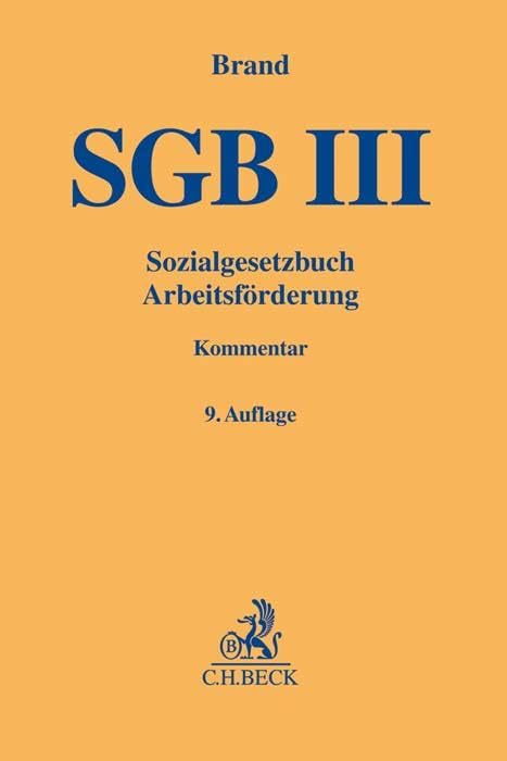 Sozialgesetzbuch Arbeitsförderung SGB III Law