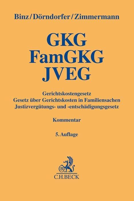 Gerichtskostengesetz, Gesetz über Gerichtskosten in Familiensachen, Justizvergütungs- und -entschädigungsgesetz Law