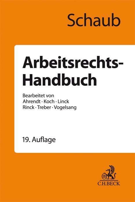 Product Image: Arbeitsrechts-Handbuch
