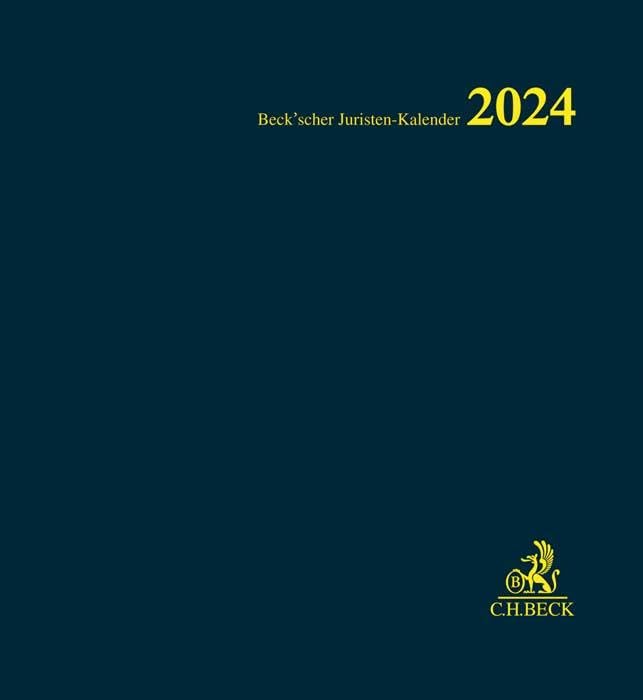 Product Image: Beck'scher Juristen-Kalender 2024