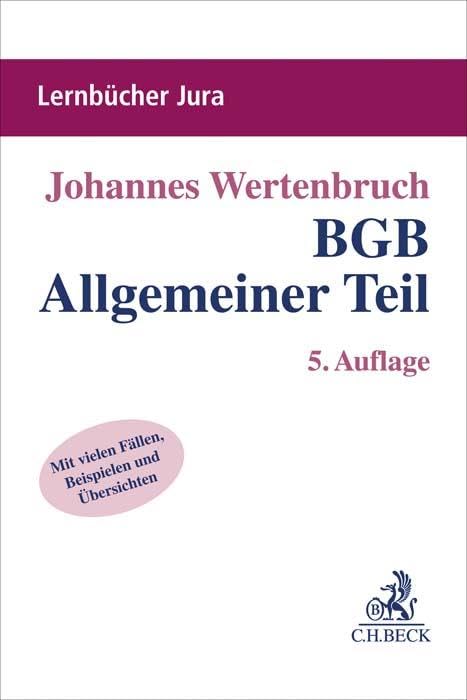 BGB Allgemeiner Teil (Lernbücher Jura) Law