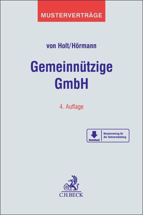 Gemeinnützige GmbH (Musterverträge, Band 50) Law