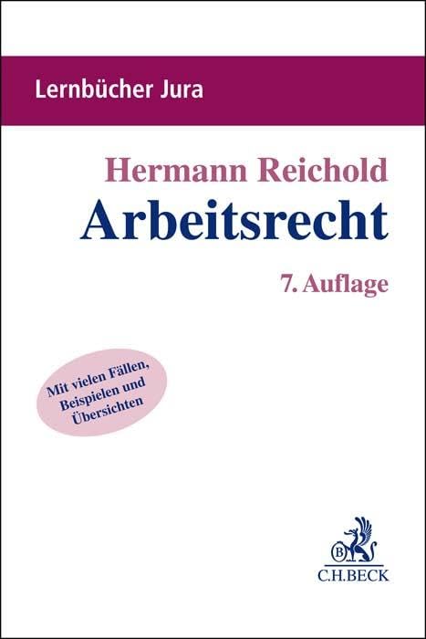 Arbeitsrecht: Lernbuch nach Anspruchsgrundlagen (Lernbücher Jura) Law