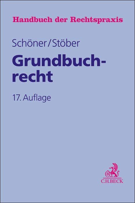 Grundbuchrecht (Handbuch der Rechtspraxis: HRP) Law