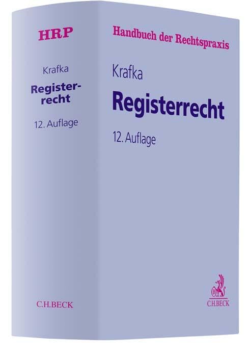 Registerrecht (Handbuch der Rechtspraxis: HRP) Law
