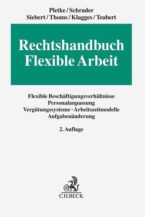 Product Image: Rechtshandbuch Flexible Arbeit