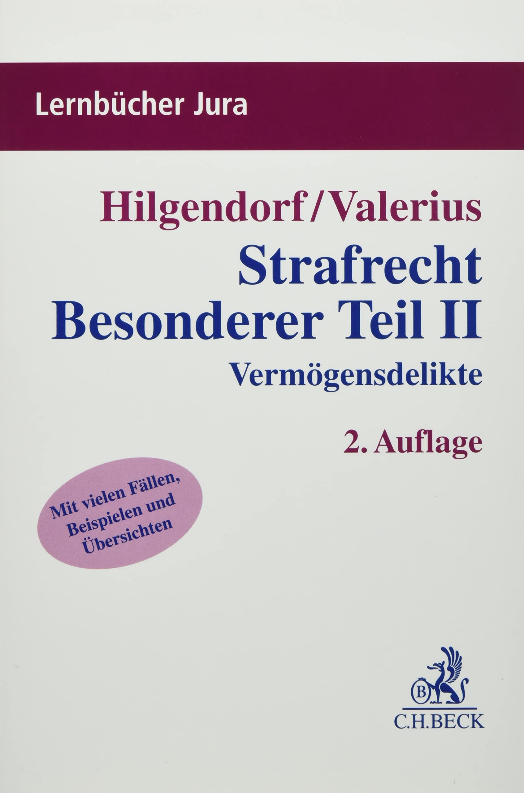 Strafrecht Besonderer Teil II Law Books