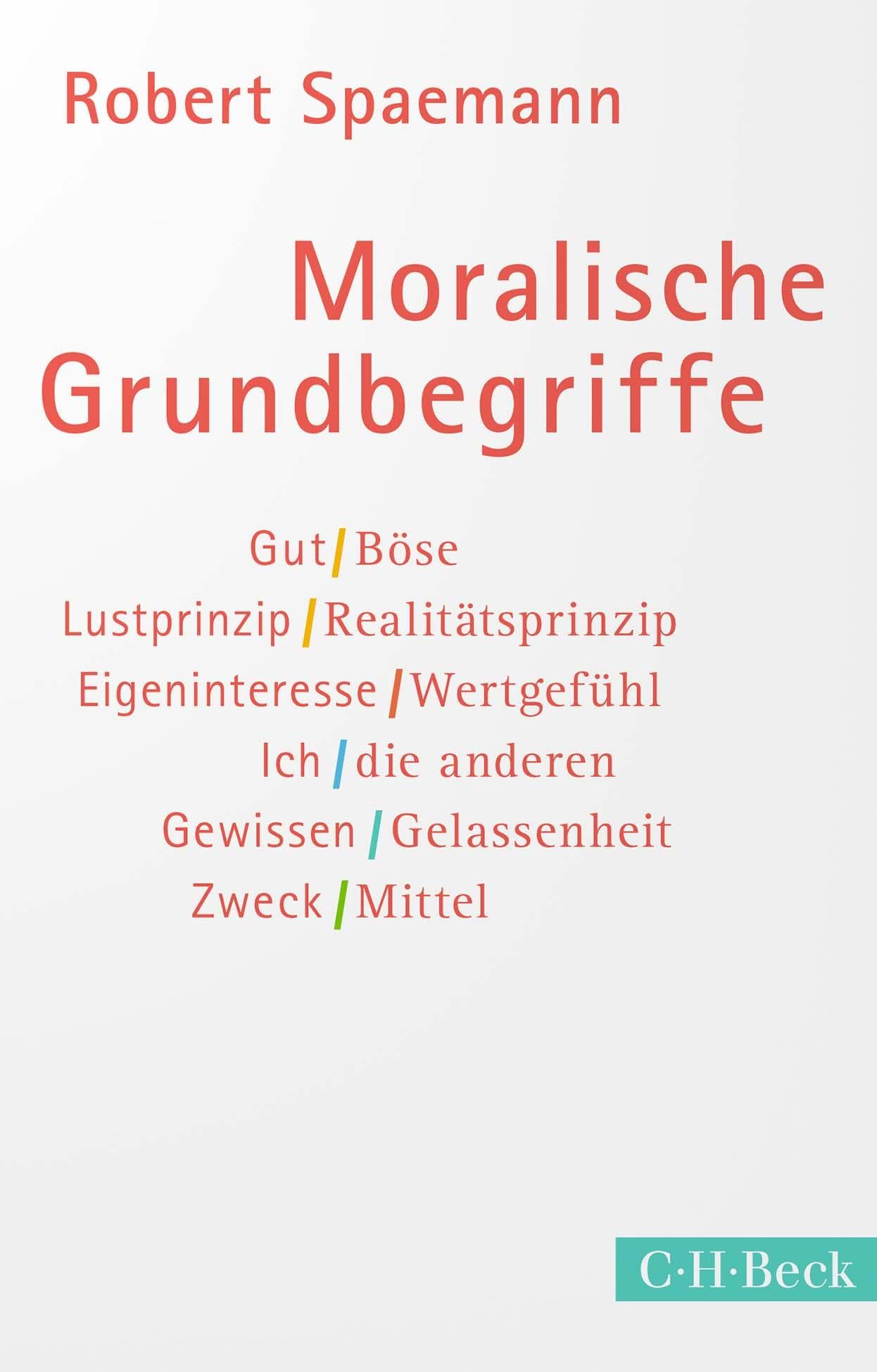 Moralische Grundbegriffe Philosophy