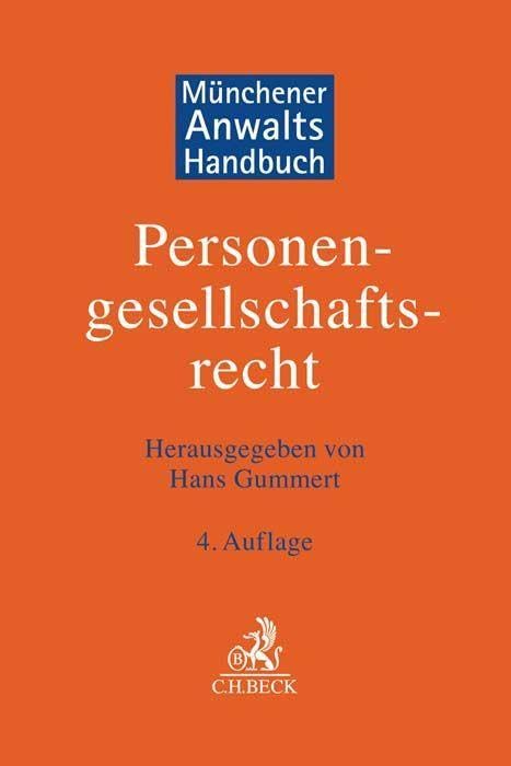 Münchener AnwaltsHandbuch Personengesellschaftsrecht Law