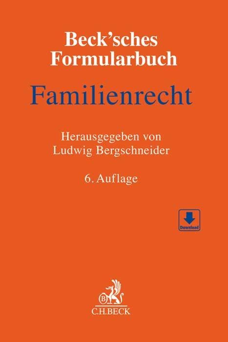 Beck'sches Formularbuch Familienrecht Law