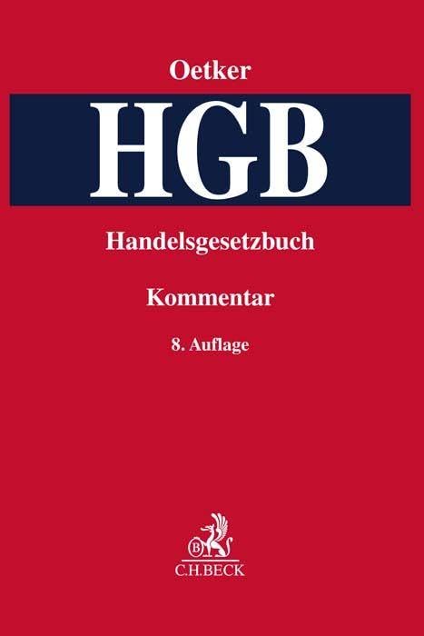 Handelsgesetzbuch. HGB: Kommentar Law