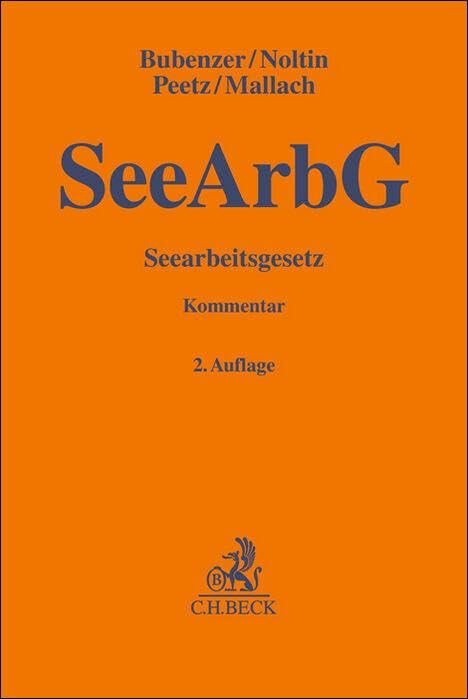 Seearbeitsgesetz: Kommentar (Gelbe Erläuterungsbücher) Law