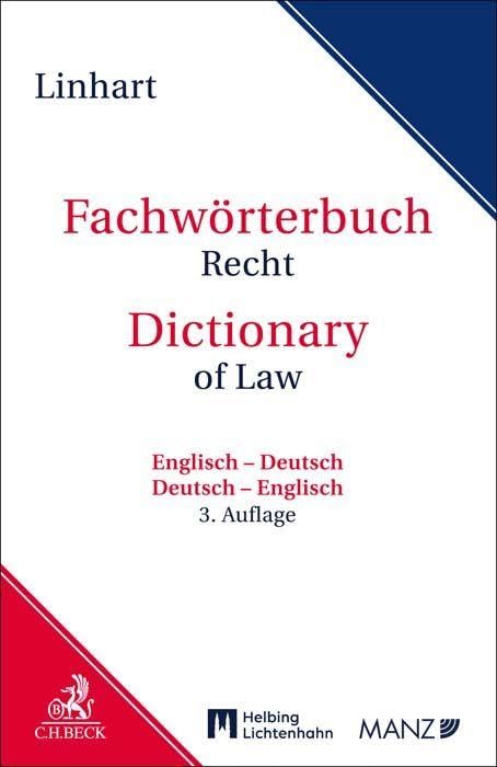 Fachwörterbuch Recht: Englisch - Deutsch / Deutsch - Englisch Law