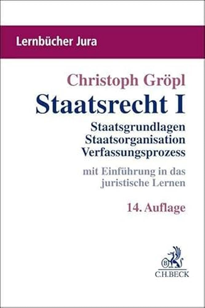 Product Image: Staatsrecht I