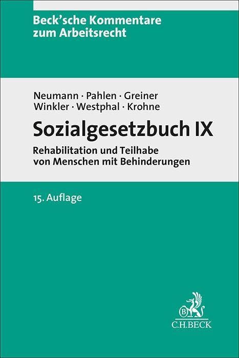 Sozialgesetzbuch IX. SGB IX Law