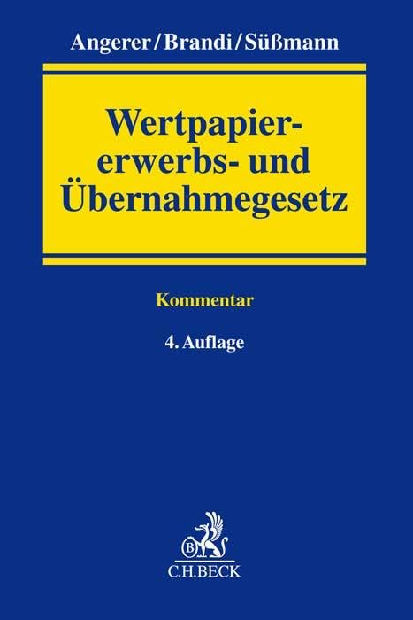 Wertpapiererwerbs- und Übernahmegesetz (WpÜG) Law