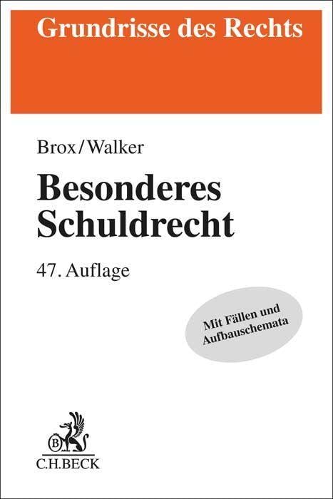 Besonderes Schuldrecht Law Books