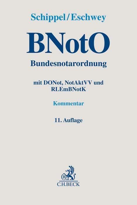 BNotO. Bundesnotarordnung Law