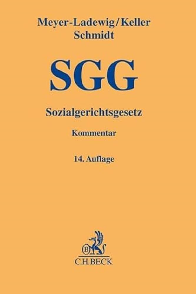 Sozialgerichtsgesetz. SGG Law