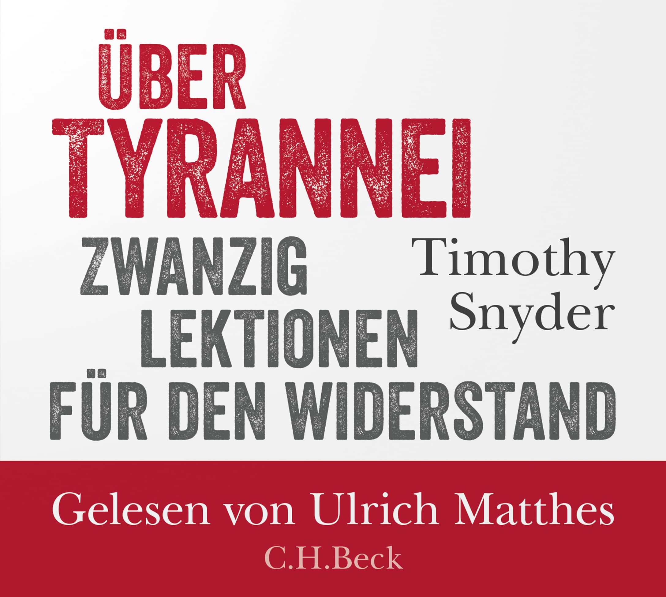 Über Tyrannei Politics & History