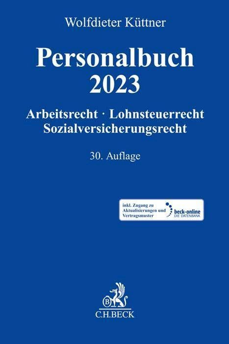 Personalbuch 2023 Law