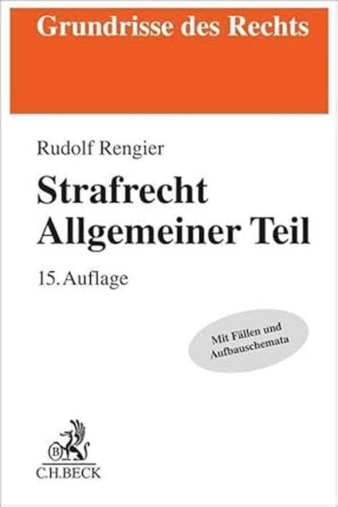 Product Image: Strafrecht Allgemeiner Teil
