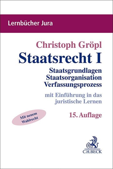 Product Image: Staatsrecht I
