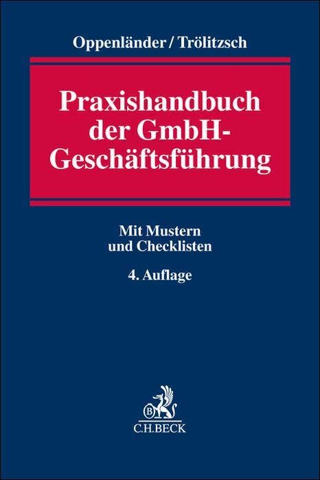 Praxishandbuch der GmbH-Geschäftsführung Law