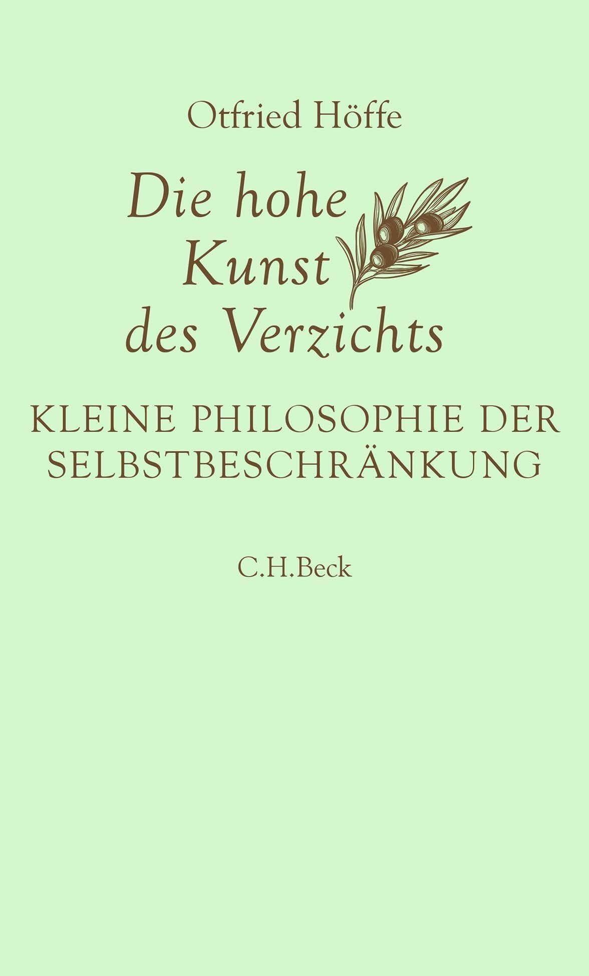 Product Image: Die hohe Kunst des Verzichts