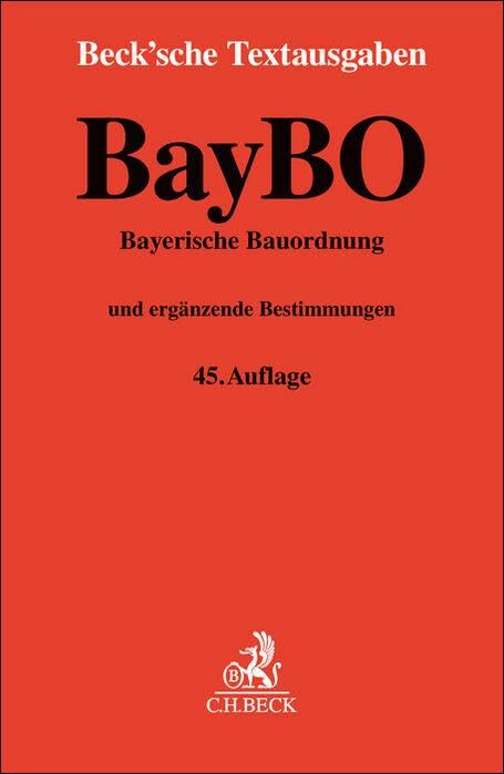 Product Image: Bayerische Bauordnung