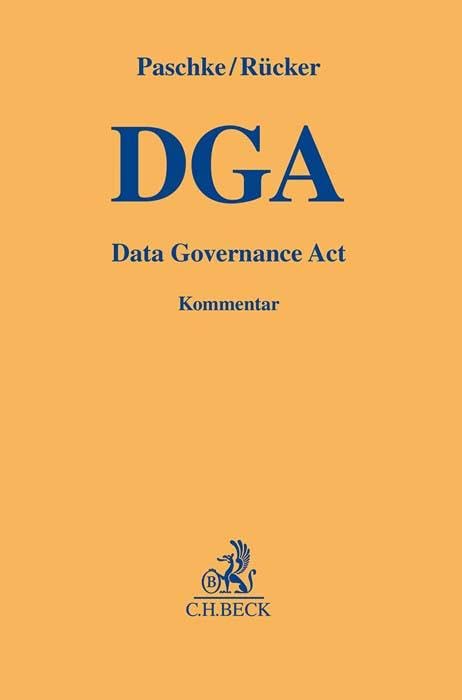 Data Governance Act: Kommentar (Gelbe Erläuterungsbücher) Law