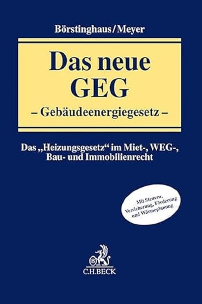 Das neue GEG - Gebäudeenergiegesetz Law