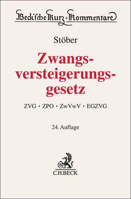 Zwangsversteigerungsgesetz. ZVG Law